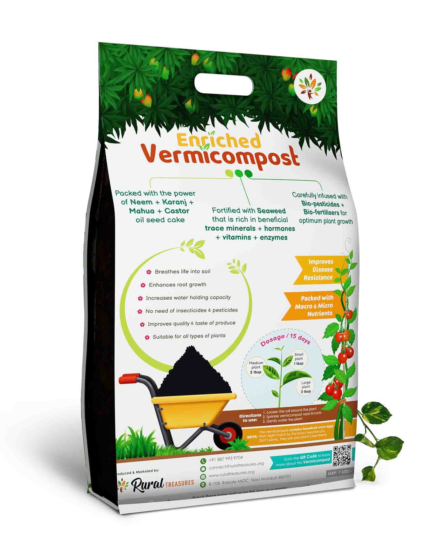 Trellis Bliss Vermicompost Fertilizer Price in India - Buy Trellis Bliss  Vermicompost Fertilizer online at Flipkart.com
